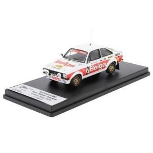 FORD ESCORT MK2 N.2 CONDROZ RALLY 1979 MIKKOLA/HERTZ 1:43 Trofeu Auto Rally Modellino