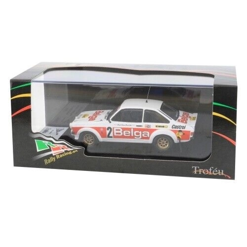 FORD ESCORT MK2 N.2 CONDROZ RALLY 1979 MIKKOLA/HERTZ 1:43 Trofeu Auto Rally Modellino