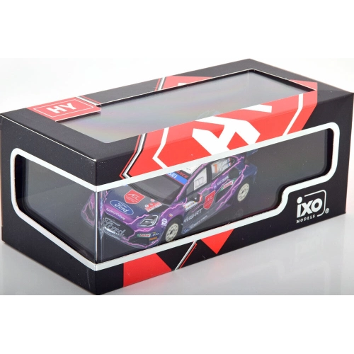 FORD PUMA RALLY1 N.7 RALLY SARDEGNA 2022 LOUBET/LANDAIS 1:43 Ixo Model Auto Rally Modellino