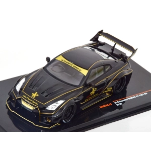NISSAN 35GT-RR LB SILHOUETTE WORKS GT 2019 JPS BLACK 1:43 Ixo Model Auto Stradali Modellino