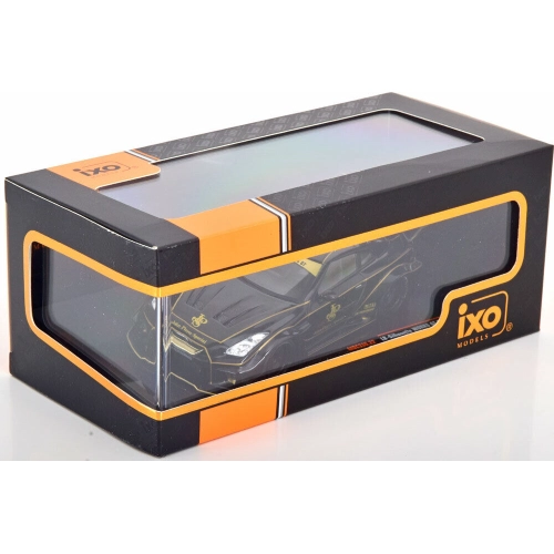 NISSAN 35GT-RR LB SILHOUETTE WORKS GT 2019 JPS BLACK 1:43 Ixo Model Auto Stradali Modellino