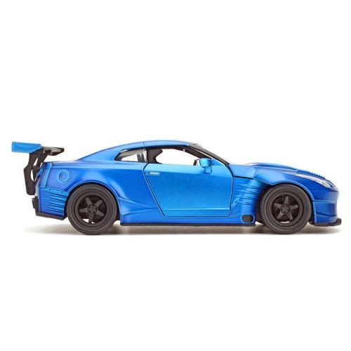 BRIAN'S NISSAN GT-R (R35) 2009 FAST & FURIOUS BLUE 1:24 Jada Toys Movie Modellino