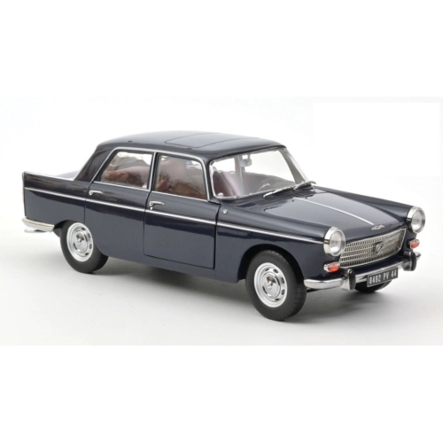 PEUGEOT 404 1965 AMIRAL BLUE 1:18 Norev Auto Stradali Modellino