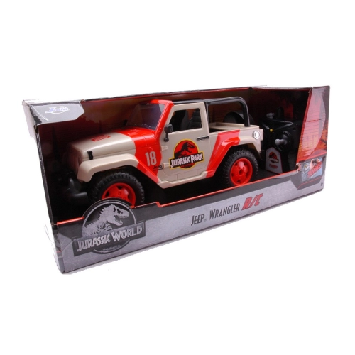 JURASSIC WORLD JEEP RADIOCONTROL 1:16 Jada Toys Radiocomando Modellino