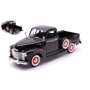 CHEVROLET 3100 PICK UP 1953 BLACK 1:24 Welly Auto Stradali Modellino