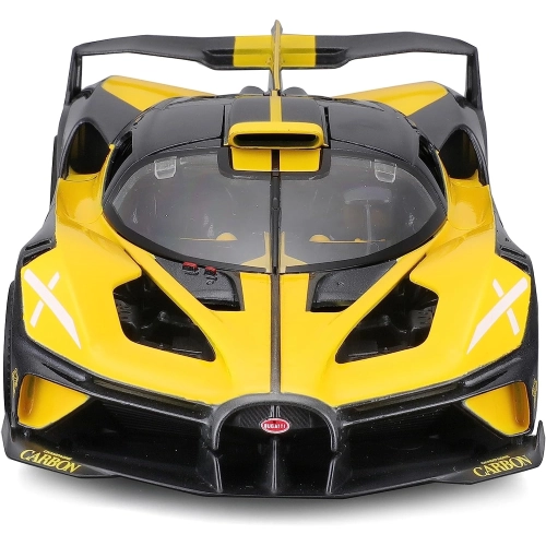 BUGATTI BOLIDE W16 8.0 FOUR-TURBO 1850hp 500km/h 2020 YELLOW 1:24 Maisto Auto Stradali Modellino