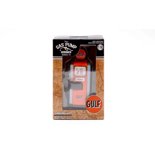 GAS PUMP 1948 WAYNE GULF 1:18 Greenlight Art.Vari Modellino