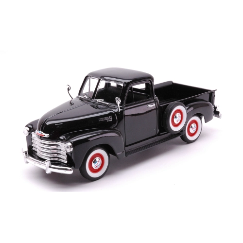 CHEVROLET 3100 PICK UP 1953 BLACK 1:24 Welly Auto Stradali Modellino