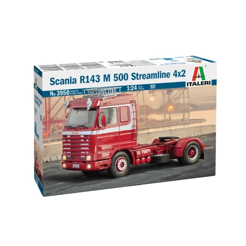 SCANIA R 143 M 500 STREAMLINE 4x2 KIT 1:24 Italeri Kit Camion Modellino