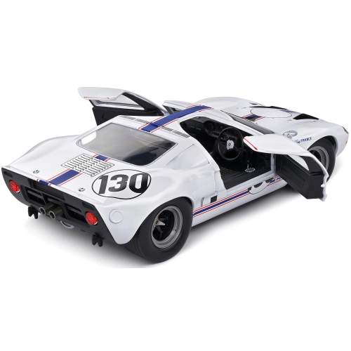 FORD GT40 MKI N.130 TARGA FLORIO 1967 H.GREDER-J.M.GIORGI 1:18 Solido Auto Competizione Modellino