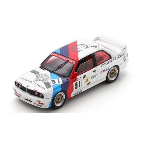 BMW M3 E30 MACAU ACP WINNER 1988 HENRI LEE JR. 1:43 Spark Model Auto Competizione Modellino