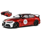 ALFA ROMEO GIULIA GTA-M 2022 TRICOLORE MUGELLO 1969 LIVERY RED 1:18 Solido Auto Competizione Modellino