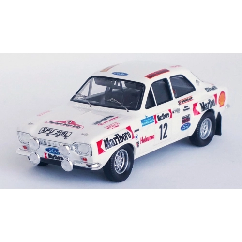 FORD ESCORT MK1 4th ARTIC RALLY 1974 ALEN-KIVIMAKI 1:43 Trofeu Auto Rally Modellino