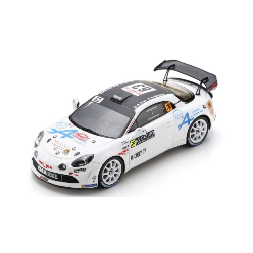 ALPINE A110 N.63 RALLY MONTE CARLO 2023 R.FRAU-S.MARQUEZ 1:43 Spark Model Auto Rally Modellino