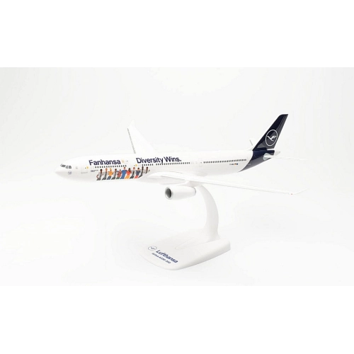 AIRBUS A330-300 "LUFTHANSA DIVERSITY" 1:200 Herpa Aerei Modellino