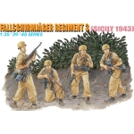 FALLSCHIRMJAGER REGIMENT 3 (SICILY 1943) KIT 1:35 Dragon Kit Figure Militari Modellino