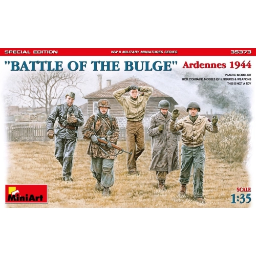 BATTLE OF THE BULGE ARDENNES 1944 KIT 1:35 Miniart Kit Figure Militari Modellino
