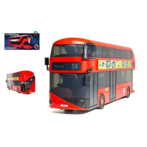 QUICK BUILD NEW ROUTEMASTER BUS cm 30 Airfix Kit Auto Modellino