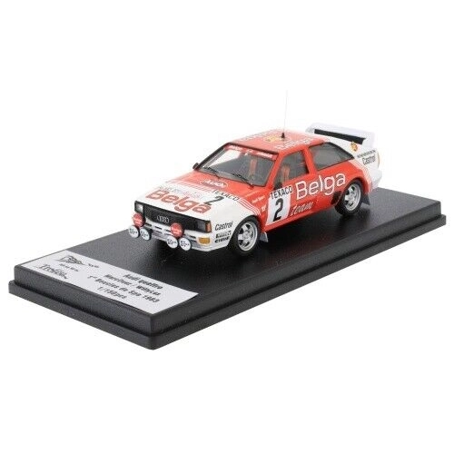 AUDI QUATTRO 1st BPUCLES DE SPA 1983 DUEZ-LUX 1:43 Trofeu Auto Competizione Modellino