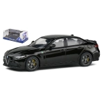 ALFA ROMEO GIULIA QUADRIFOGLIO 2019 BLACK 1:43 Solido Auto Stradali Modellino