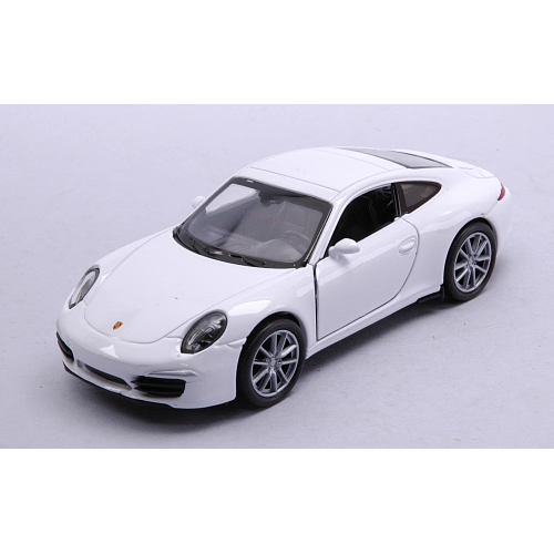 PORSCHE 911 (991) CARRERA S 2014 WHITE cm 11 Welly Auto Stradali Modellino