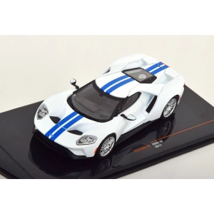 FORD GT HELLCAT 2017 GREY 1:43 Ixo Model Auto Stradali Modellino