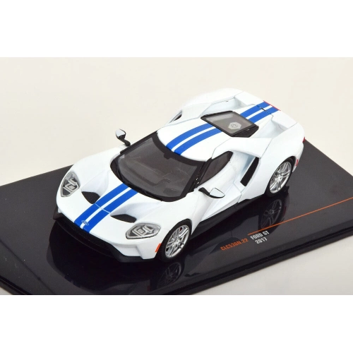 FORD GT HELLCAT 2017 GREY 1:43 Ixo Model Auto Stradali Modellino