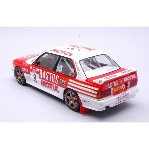 BMW E30 M3 N.9 RALLY TOUR DE CORSE 1988 CHATRIOT/PERIN 1:24 Ixo Model Auto Rally Modellino