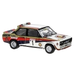 FIAT 131 ABARTH NR.1 FIAT WARSTEINER RALLY HUNSRUECK 1980 W.ROHRL 1:87 Brekina Auto Rally Modellino