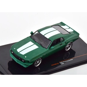 FORD MUSTANG FASTBACK 1969 METALLIC GREEN 1:43 Ixo Model Auto Stradali Modellino