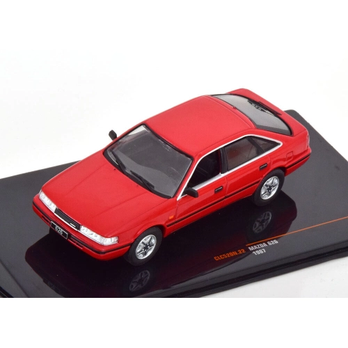 MAZDA 626 1987 RED 1:43 Ixo Model Auto Stradali Modellino