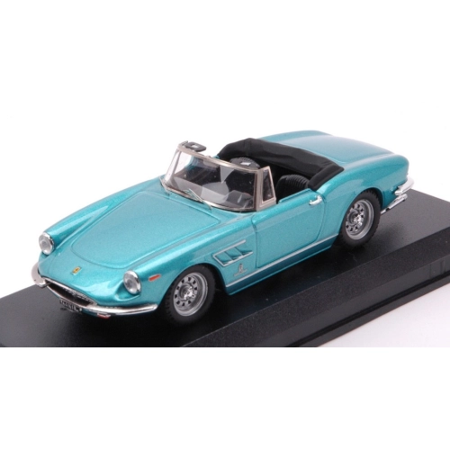 FERRARI 330 GT SPIDER 1966 GREEN METALLIC 1:43 Best Model Auto Stradali Modellino