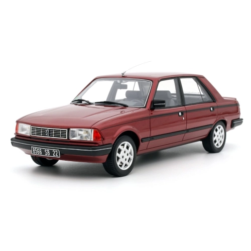 PEUGEOT 305 GTX 1985 RED 1:18 Ottomobile Auto Stradali Modellino