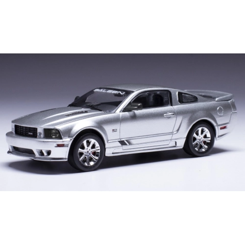 FORD MUSTANG SALEEN S281 HELLCAT 2005 METALLIC GREY 1:43 Ixo Model Auto Stradali Modellino