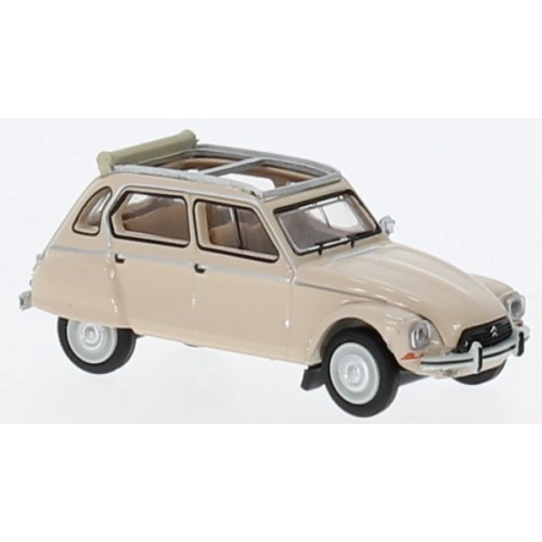 CITROEN DYANE 1976 BEIGE 1:87 Brekina Auto Stradali Modellino