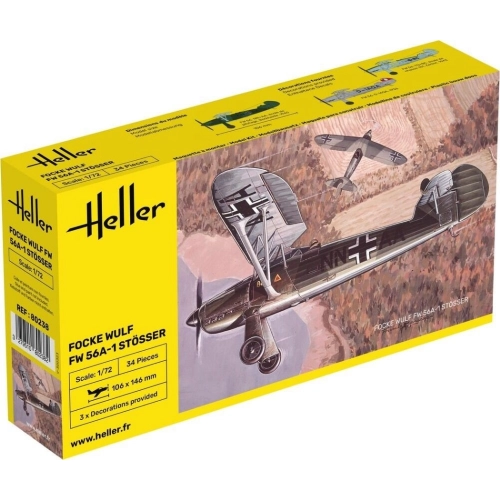 FOCKE WULF STOSSER KIT 1:72 Heller Kit Aerei Modellino