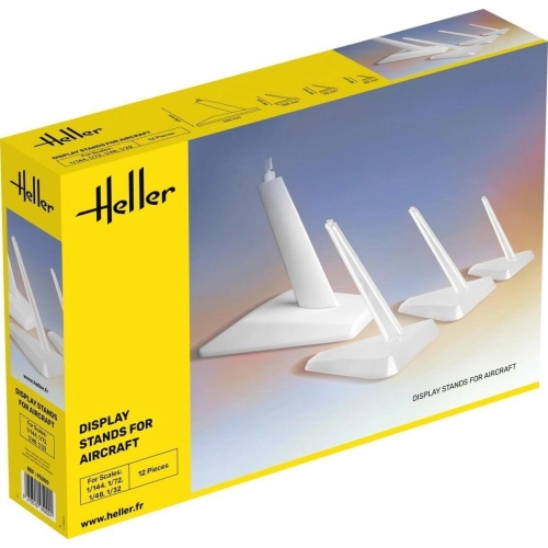 DISPLAY STANDS FOR AIRCRAFT (CAN BE USED FOR SCALE 1:144-1:72-1:48-1:32) Heller Kit Art.Vari Modellino