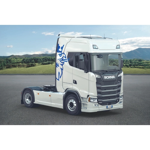 SCANIA S770 V8 WHITE CAB KIT 1:24 Italeri Kit Camion Modellino