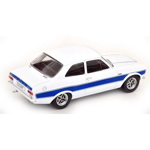 FORD ESCORT MK I RS 2000 1973 WHITE/BLUE 1:18 ModelCarGroup Auto Stradali Modellino