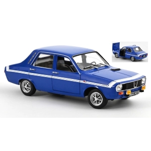 RENAULT 12 GORDINI 1971 BLEU DE FRANCE BLUE 1:18 Norev Auto Stradali Modellino