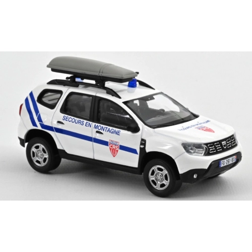 DACIA DUSTER 2020 POLICE NATIONALE CRS SECOURS EN MONTAGNE 1:43 Norev Forze dell'Ordine Modellino