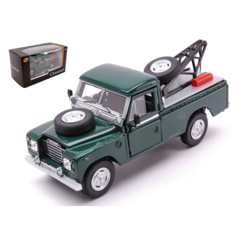 LAND ROVER SERIES 109 PICK UP TOW TRUCK GREEN 1:43 Cararama Camion Modellino