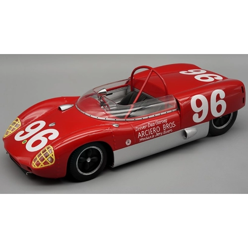LOTUS 19 N.96 WINNER 3 HOURS DAYTONA 1962 DAN GURNEY 1:18 Tecnomodel Auto Competizione Modellino
