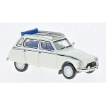 CITROEN DYANE COTE D'AZURE 1976 GREY 1:87 Brekina Auto Stradali Modellino