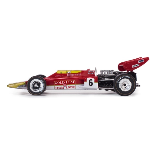 LOTUS 72D JOCHEN RINDT 1970 N.6 WINNER FRENCH GP 1:43 Quartzo Formula 1 Modellino
