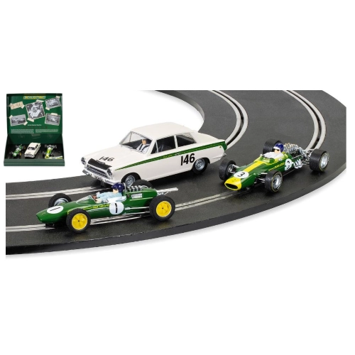 JIM CLARK COLLECTION TRIPLE PACK Pz.3 SLOT 1:32 Scalextric Slot Modellino