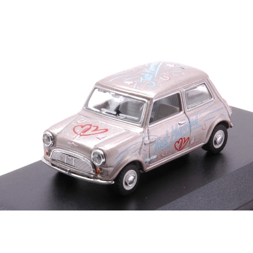 MINI COOPER JUST MARRIED 1:43 Oxford Auto Stradali Modellino