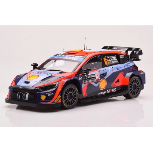 HUYNDAI i20 N N.6 WRC1 RALLY MONTE CARLO 2023 SORDO/CARRERA 1:18 Ixo Model Auto Rally Modellino