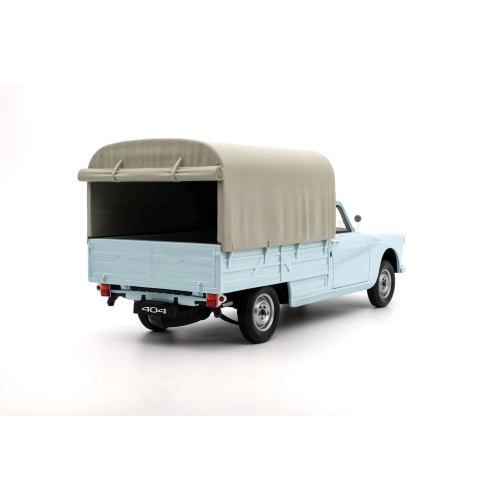 PEUGEOT 404 PICK-UP BACHE 1967 BLUE 1:18 Ottomobile Auto Stradali Modellino