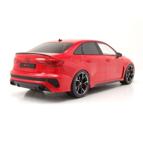 AUDI RS3 LIMOUSINE 2022 RED "IXO FOR MCG" 1:18 Ixo Model Auto Stradali Modellino